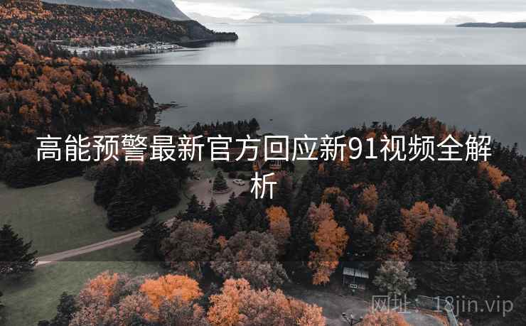 高能预警最新官方回应新91视频全解析