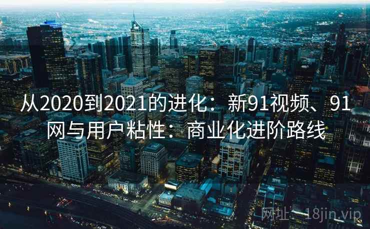 从2020到2021的进化：新91视频、91网与用户粘性：商业化进阶路线