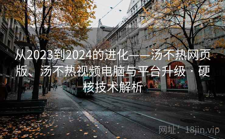 从2023到2024的进化——汤不热网页版、汤不热视频电脑与平台升级 · 硬核技术解析