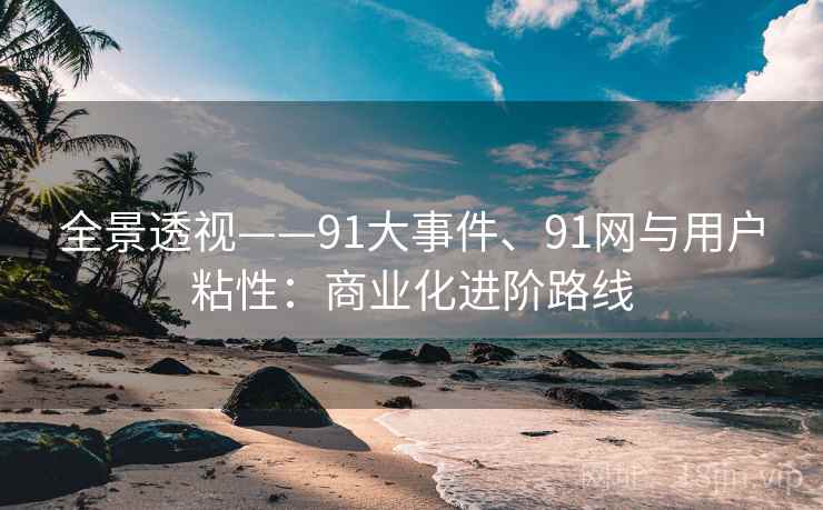 全景透视——91大事件、91网与用户粘性：商业化进阶路线