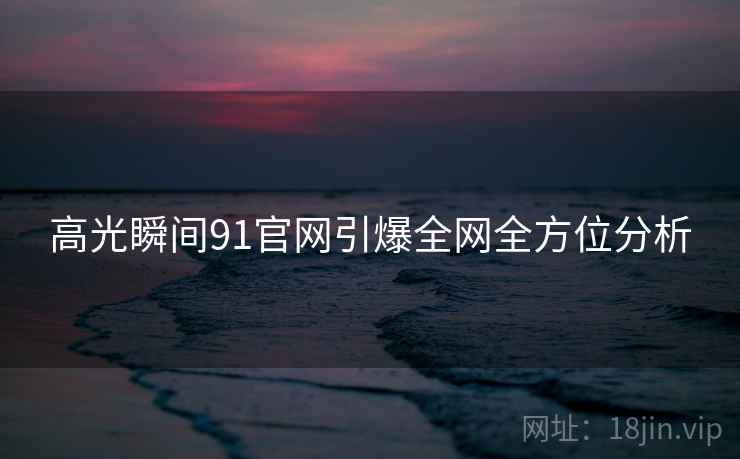 高光瞬间91官网引爆全网全方位分析