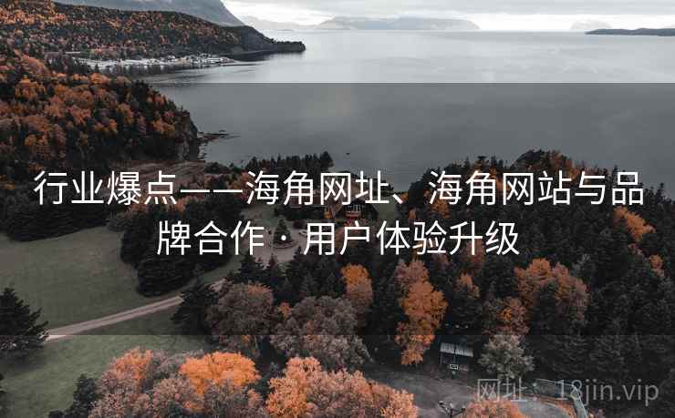 行业爆点——海角网址、海角网站与品牌合作 · 用户体验升级
