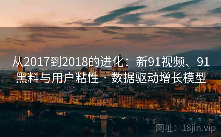 从2017到2018的进化：新91视频、91黑料与用户粘性 · 数据驱动增长模型