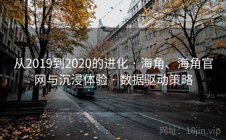 从2019到2020的进化 · 海角、海角官网与沉浸体验 · 数据驱动策略