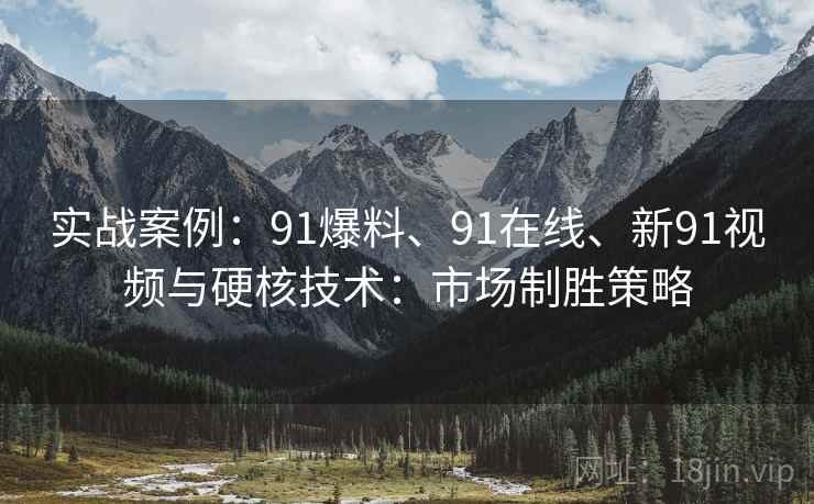 实战案例：91爆料、91在线、新91视频与硬核技术：市场制胜策略