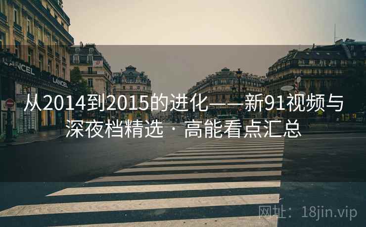 从2014到2015的进化——新91视频与深夜档精选 · 高能看点汇总